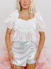 Silver Bells Sequin Skirt | Sassy Shortcake | sassyshortcake.com