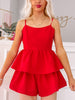 Roll Me Out Red Romper | Sassy Shortcake | sassyshortcake.com