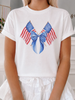 Liberty Ribbon Tee | White
