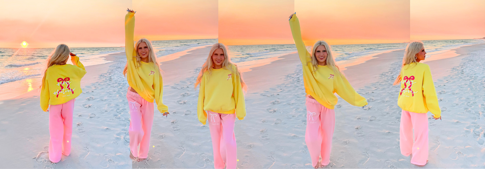 summer crewneck from sassy shortcake