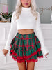 Tinsel Tartan Skirt | Green