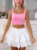 Ari Pink Crop Top