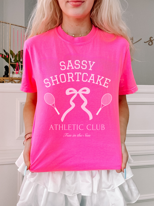 Sassy Athletic Club Tee