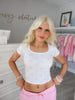 Balletcore White Tee