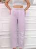 Blushing Bow Sassy Sweatpants | Lavender Haze