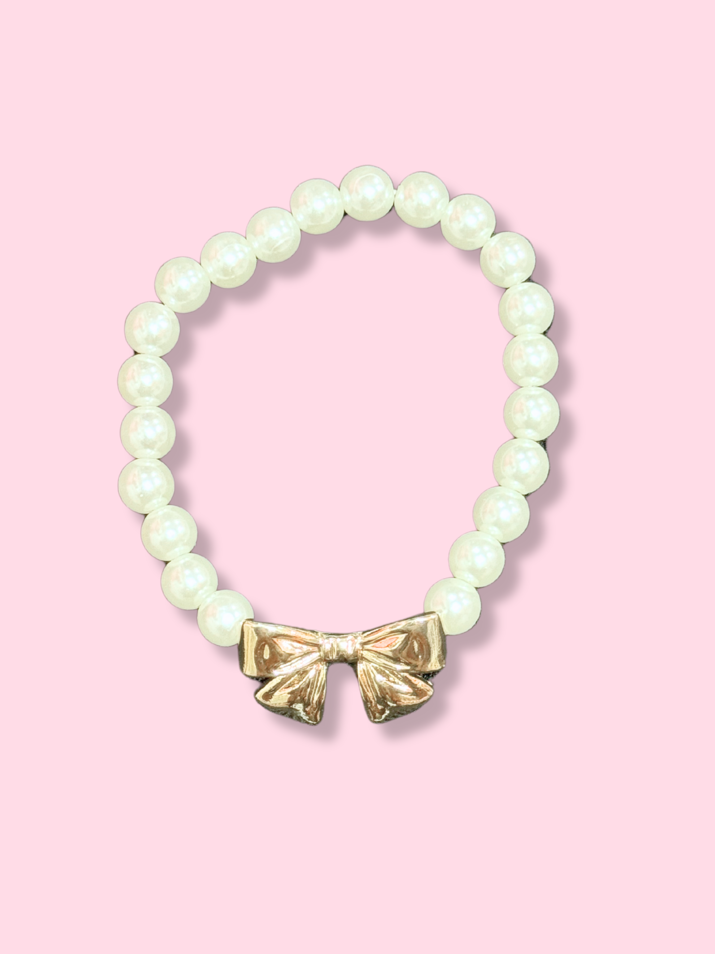 Bow Pearl Bracelet | Sassy Shortcake