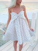 Bowshine Blue Floral Babydoll Dress