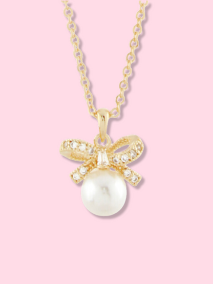 Dainty Darling Bow Necklace | Sassy Shortcake | sassyshortcake.com