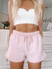 Embroidered Bow Shorts