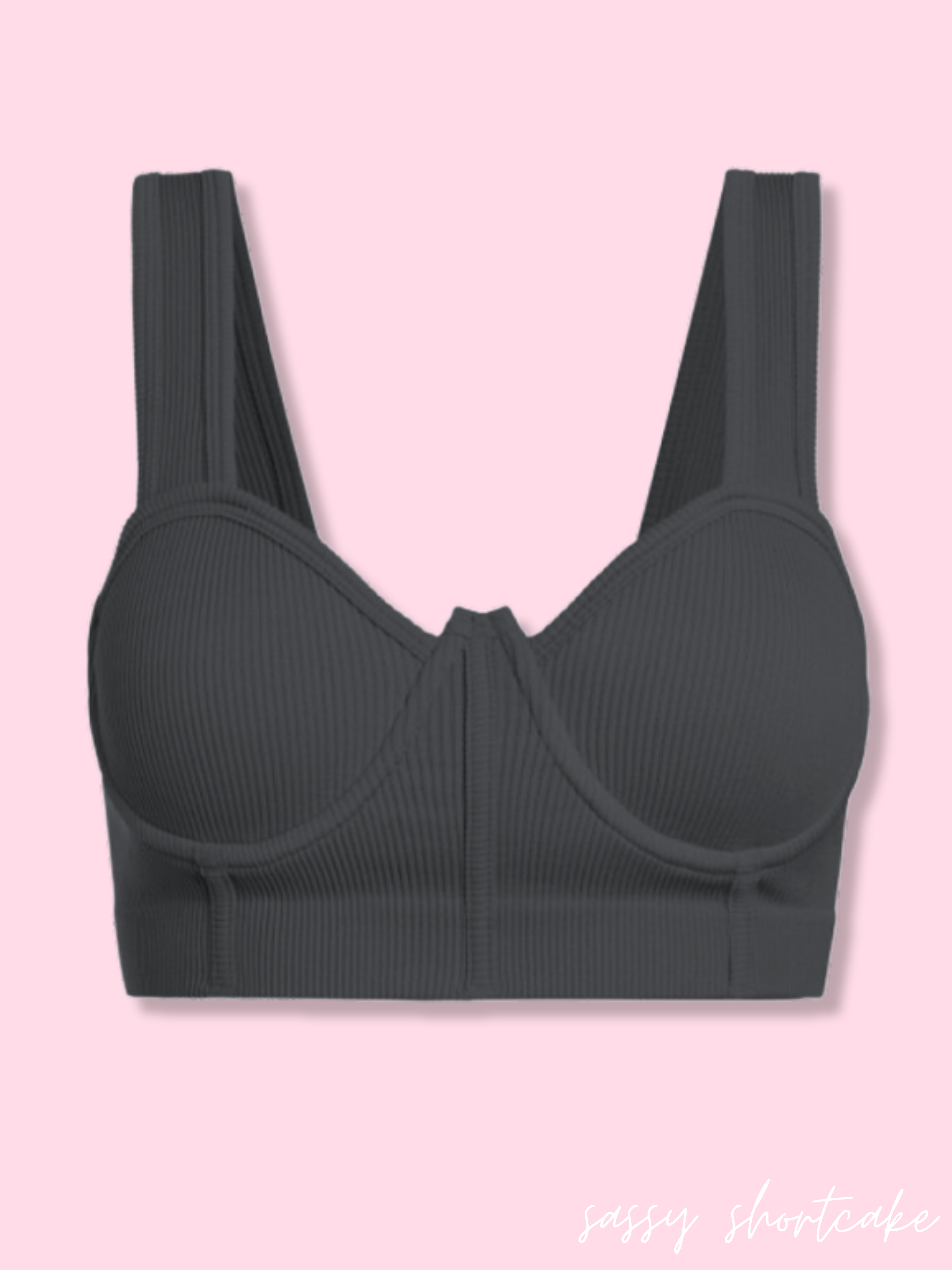 Esme Black Bra Top | Sassy Shortcake | sassyshortcake.com