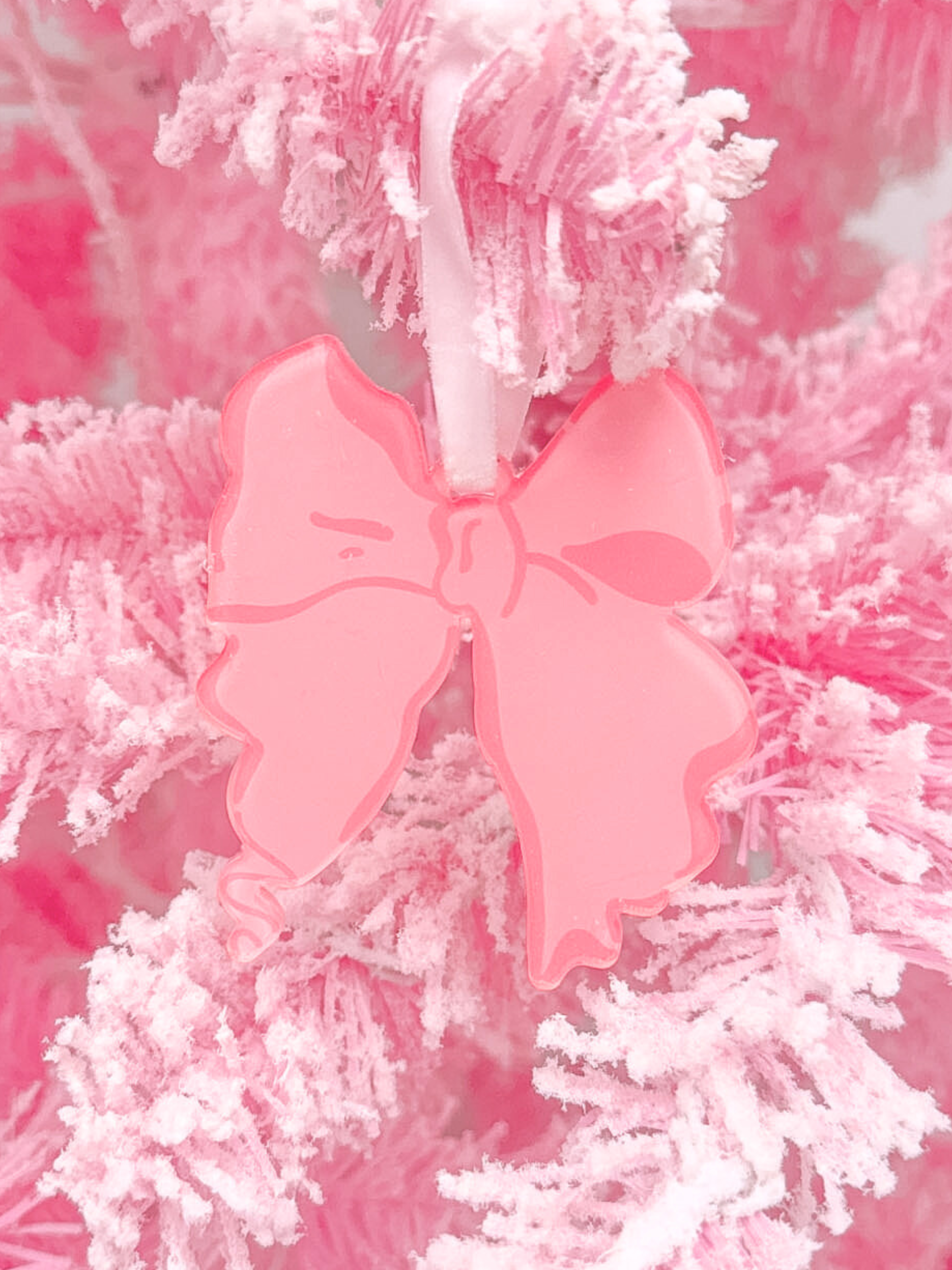 Flow Pink Bow Ornament | Sassy Shortcake | sassyshortcake.com