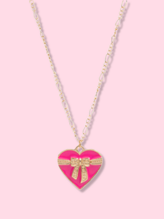 Gift of Love Heart Necklace | Sassy Shortcake | sassyshortcake.com