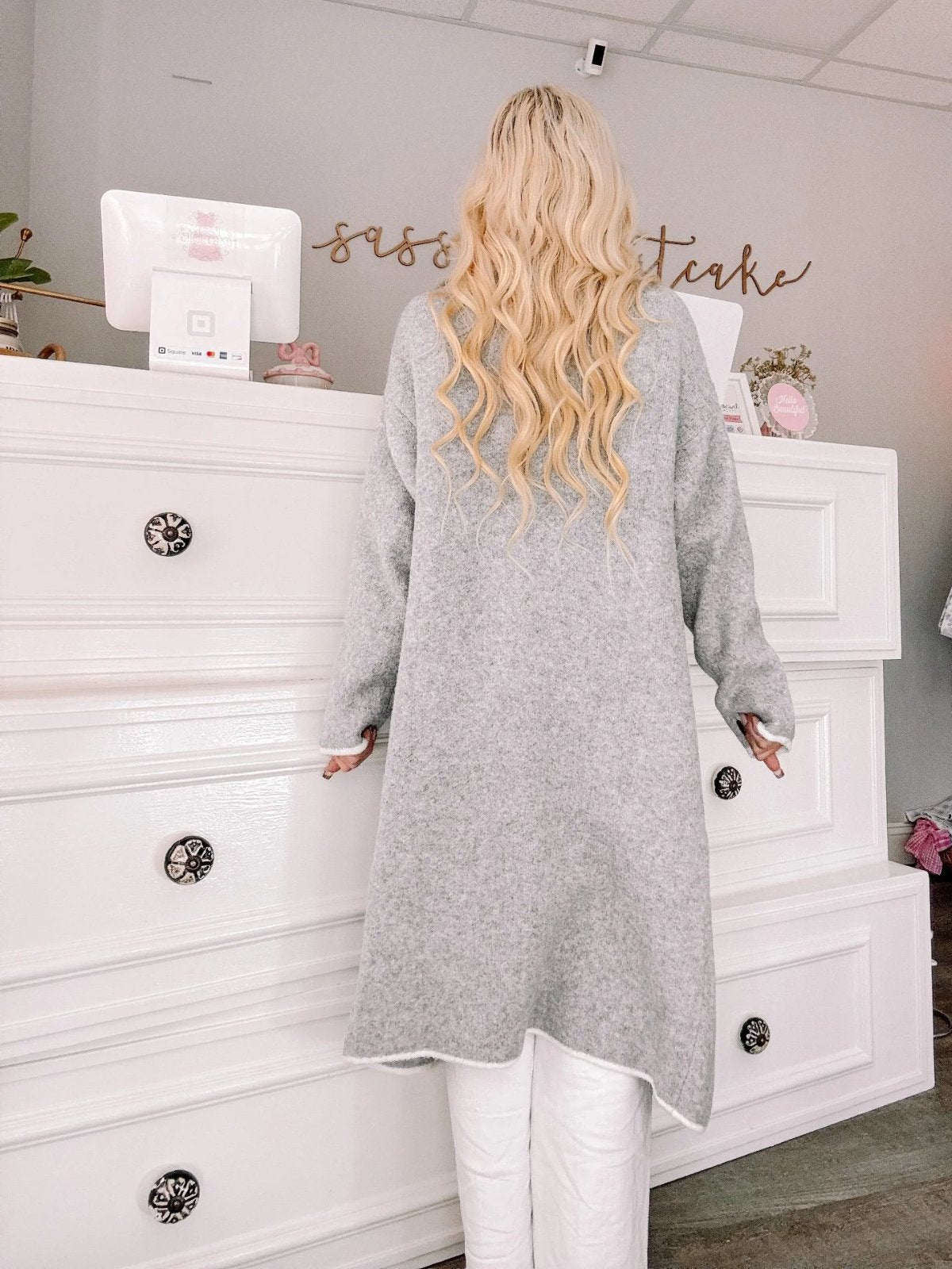 Grey Haven Cardigan | Sassy Shortcake