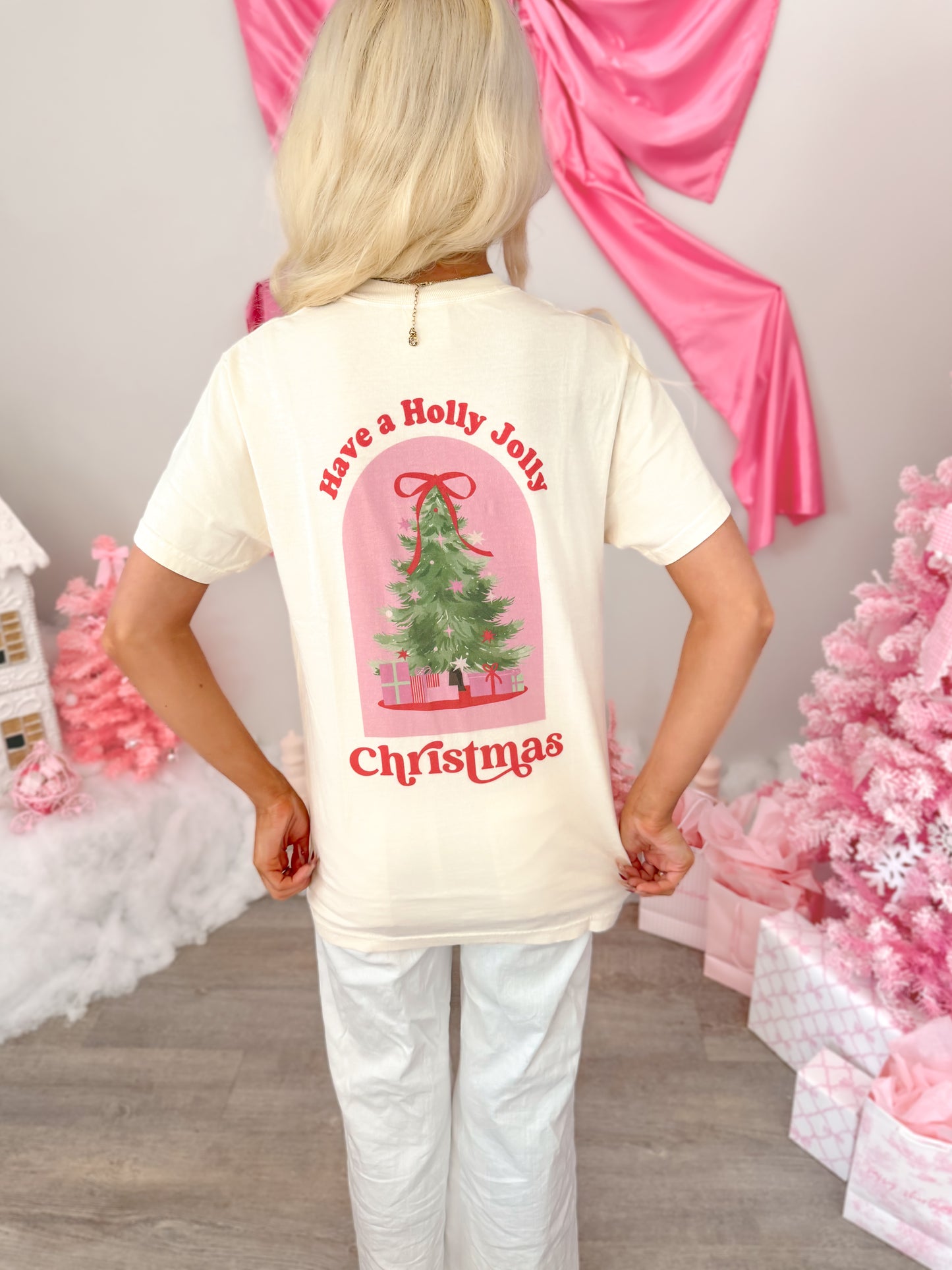 Holly Christmas Tee