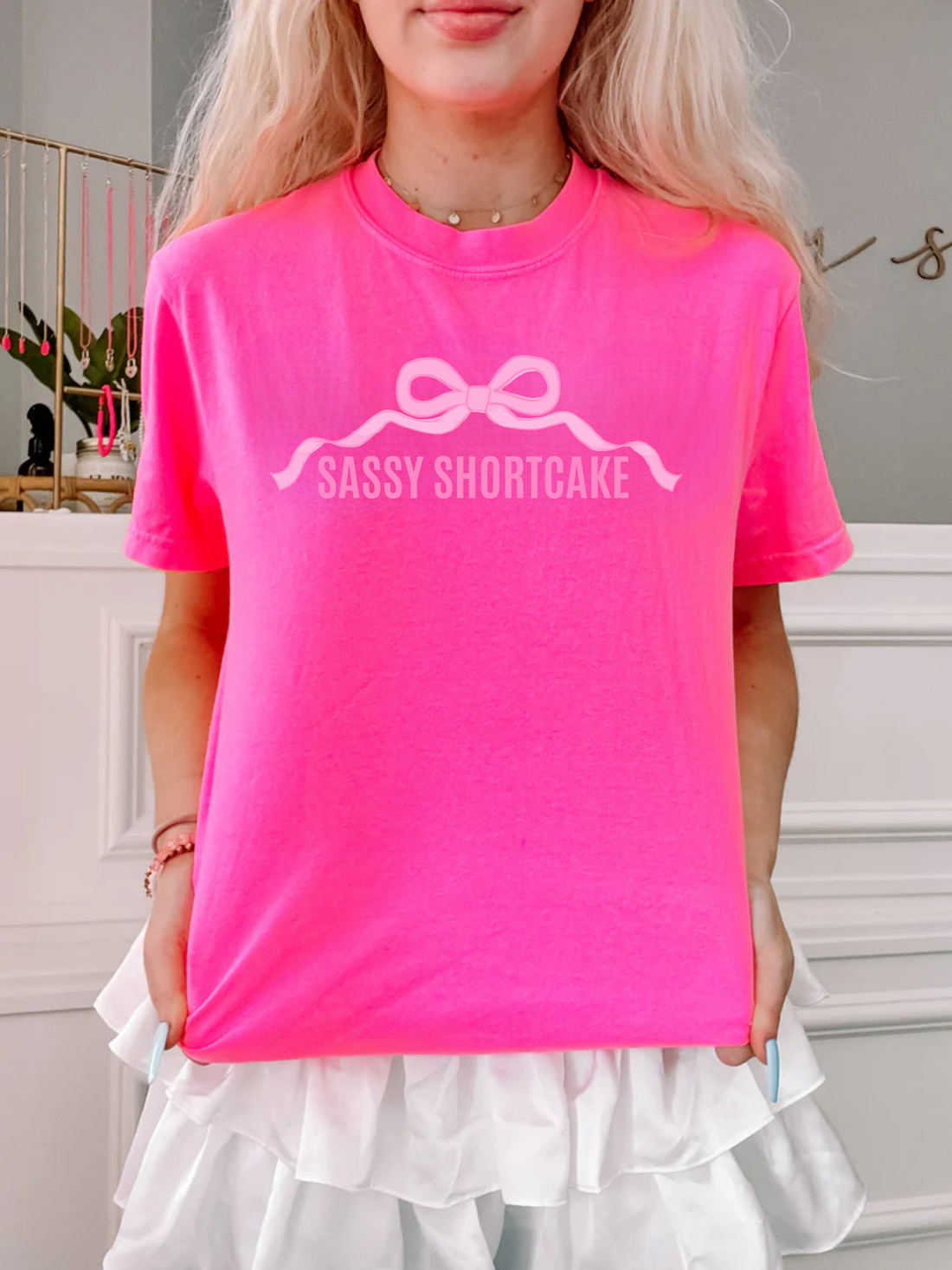 Pretty Girls Love Pink Tee | Hot Pink
