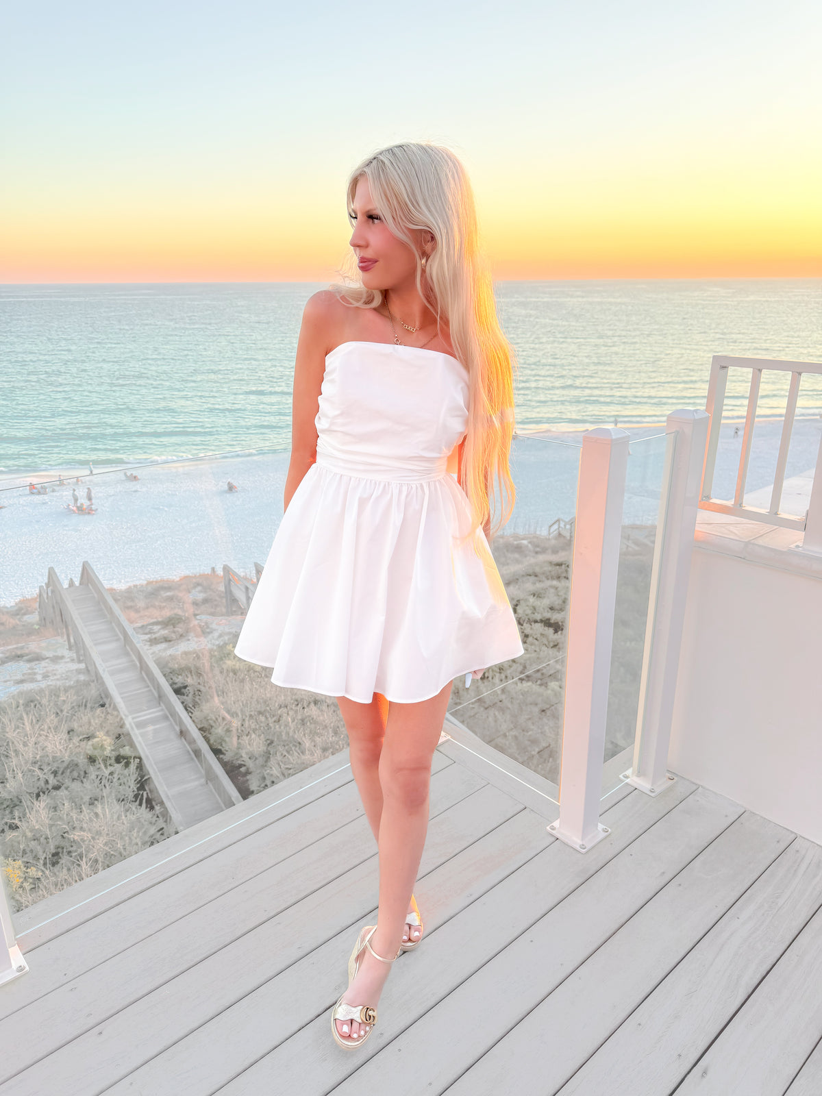 dress to impress black/white Lucy dress black