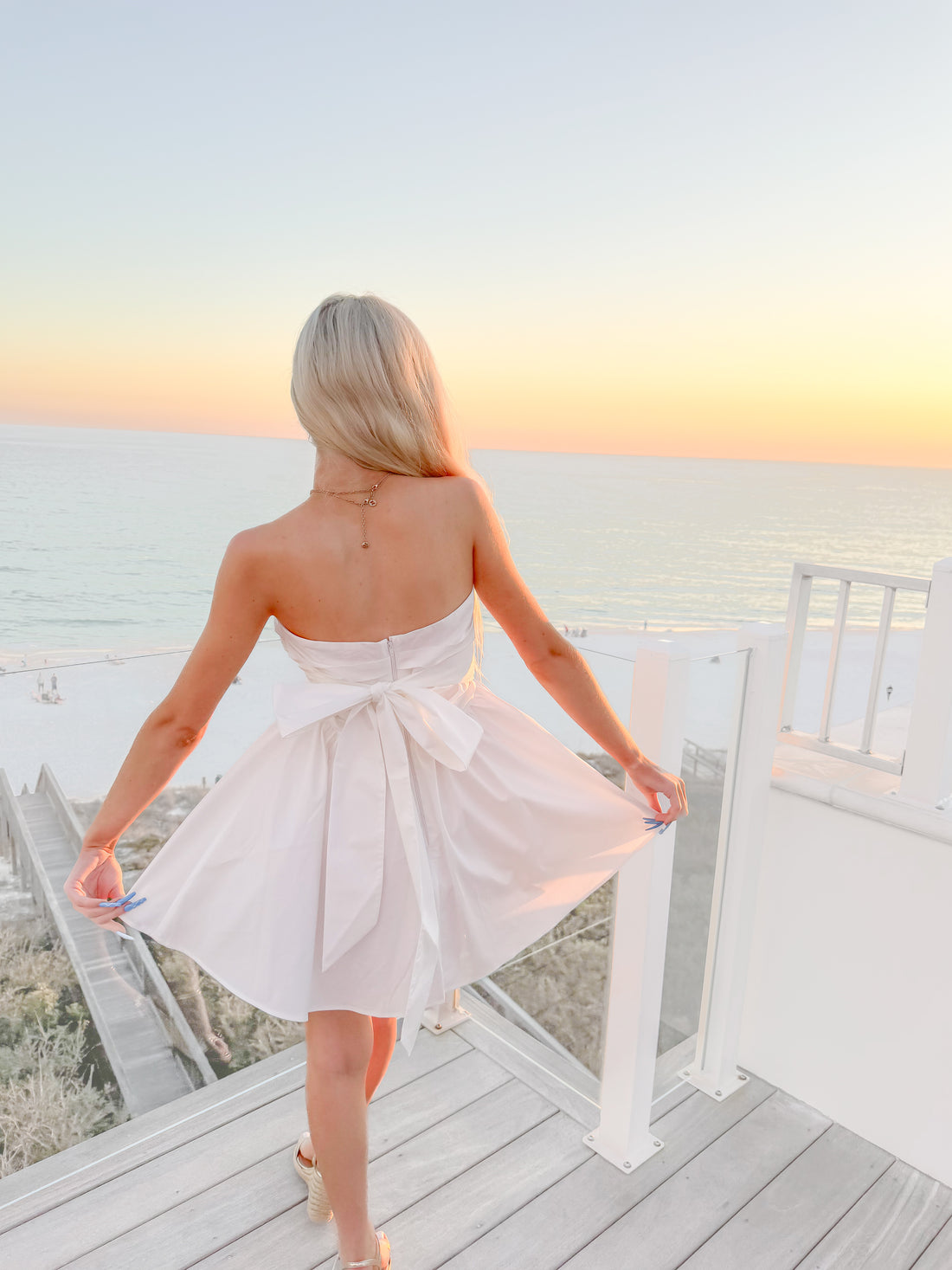 back view of Jennifer dress from sassy shortcake