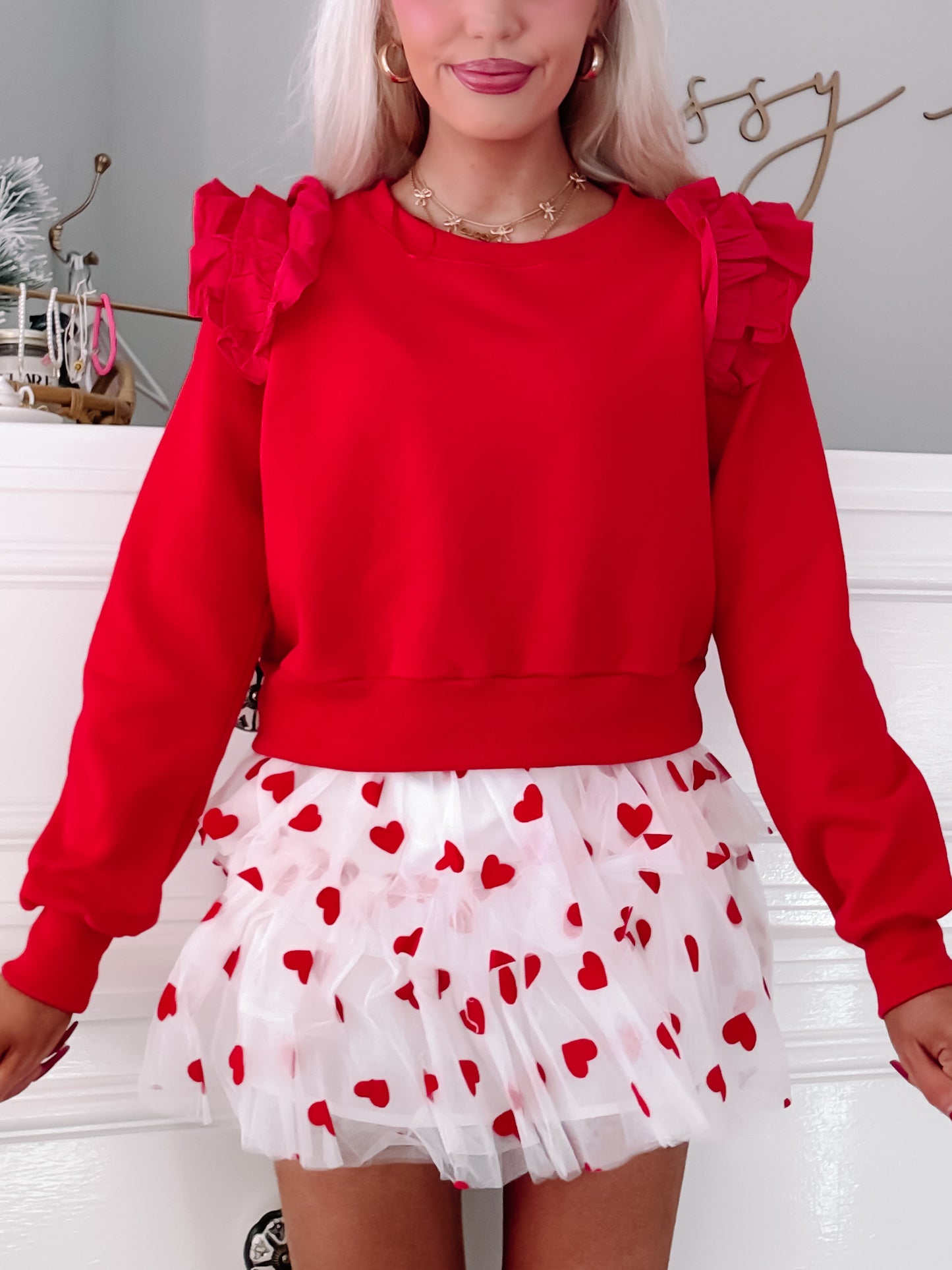 Layers Of Love Heart Skirt