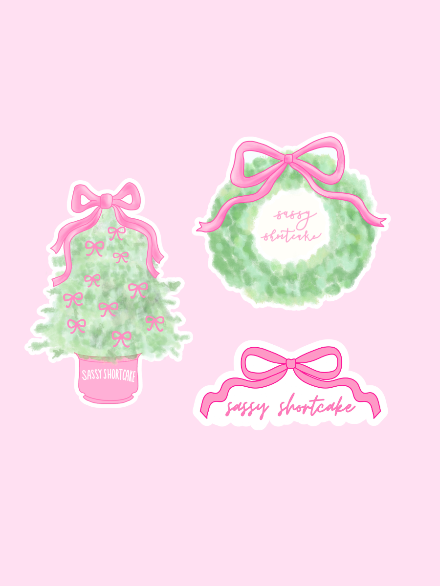 Limited Edition Holiday Sticker Pack | Sassy Shortcake | sassyshortcake.com