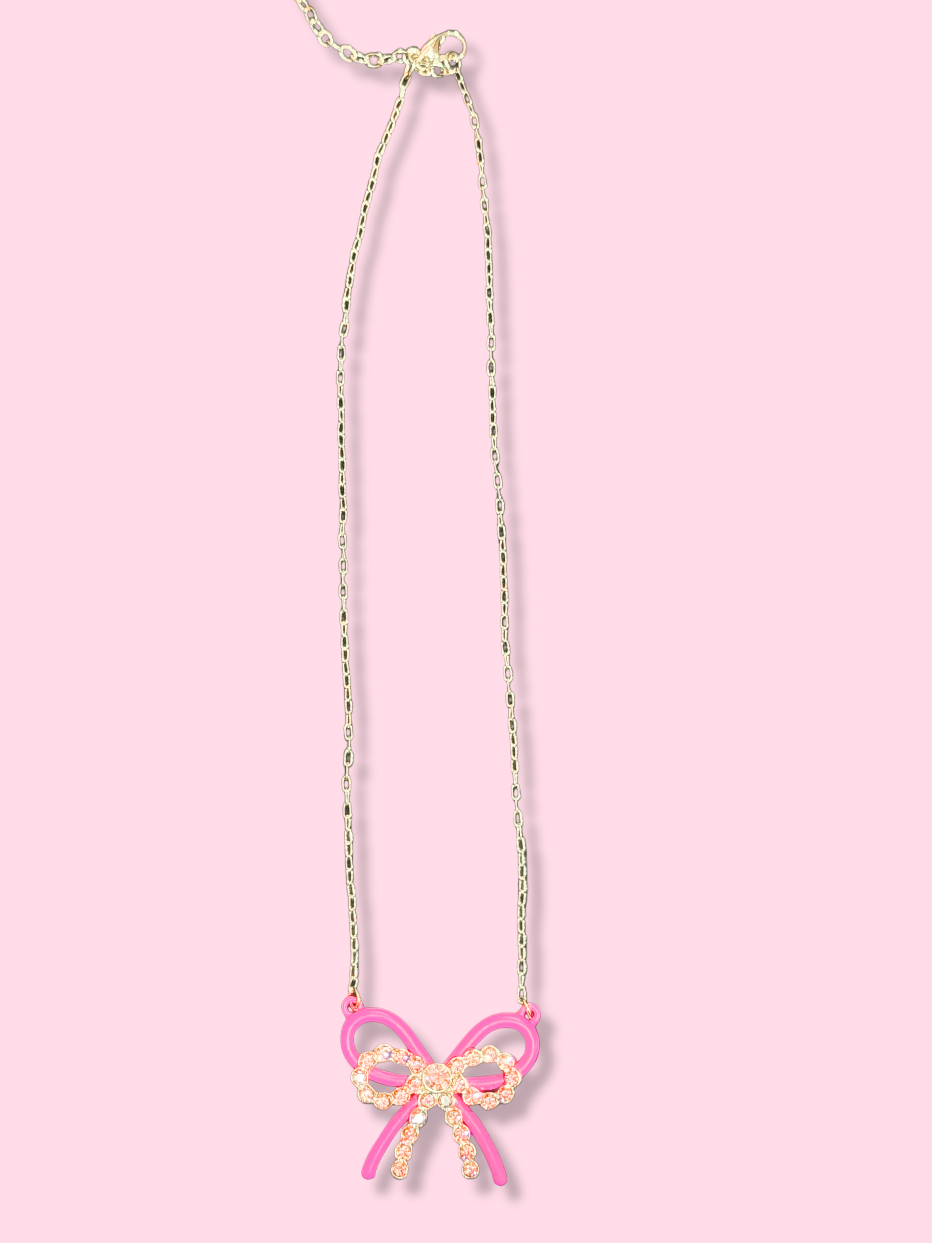 Mila Double Bow Necklace | Sassy Shortcake | sassyshortcake.com