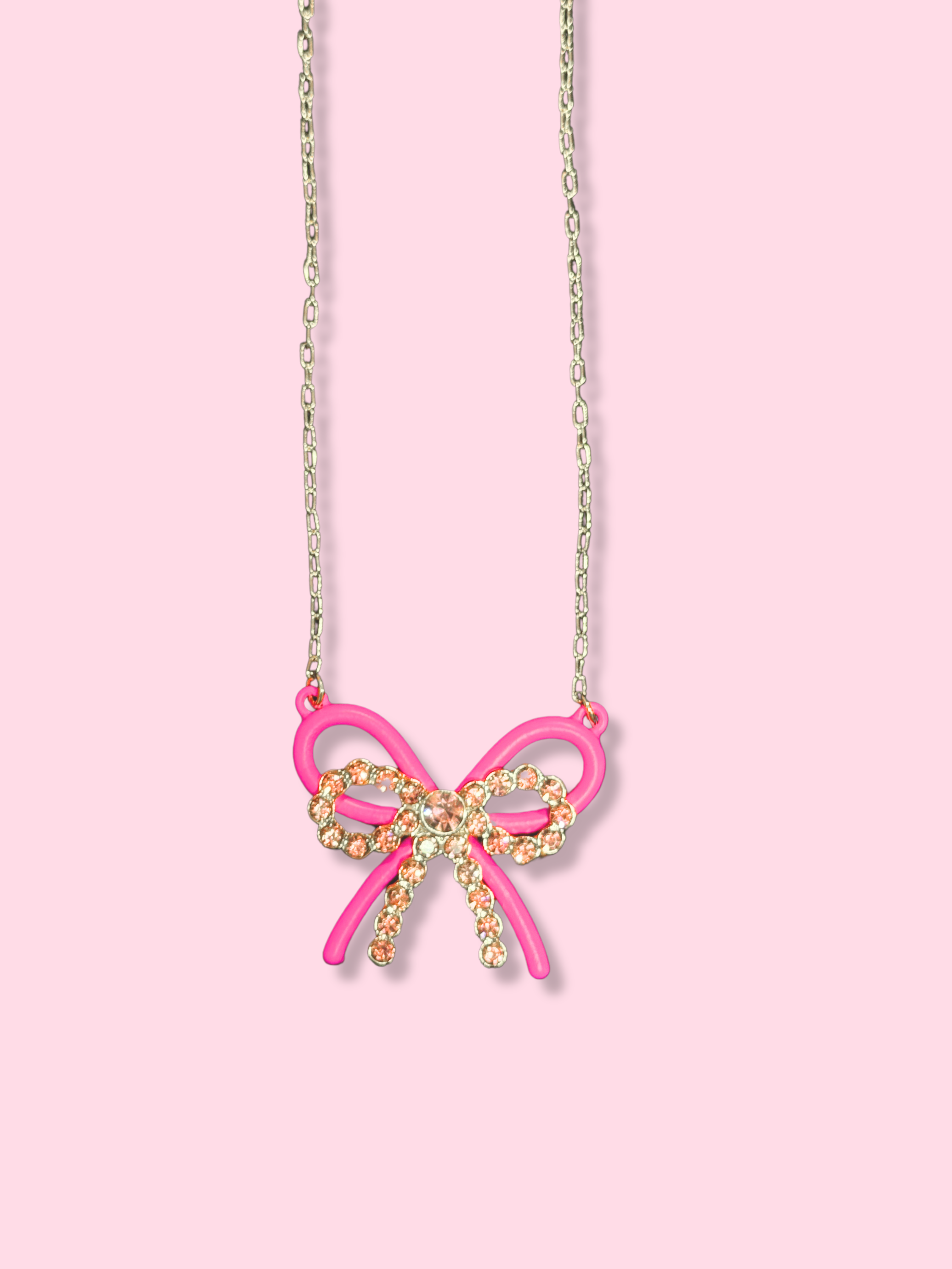 Mila Double Bow Necklace | Sassy Shortcake | sassyshortcake.com