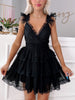 Mistletoe Magic Dress | Black