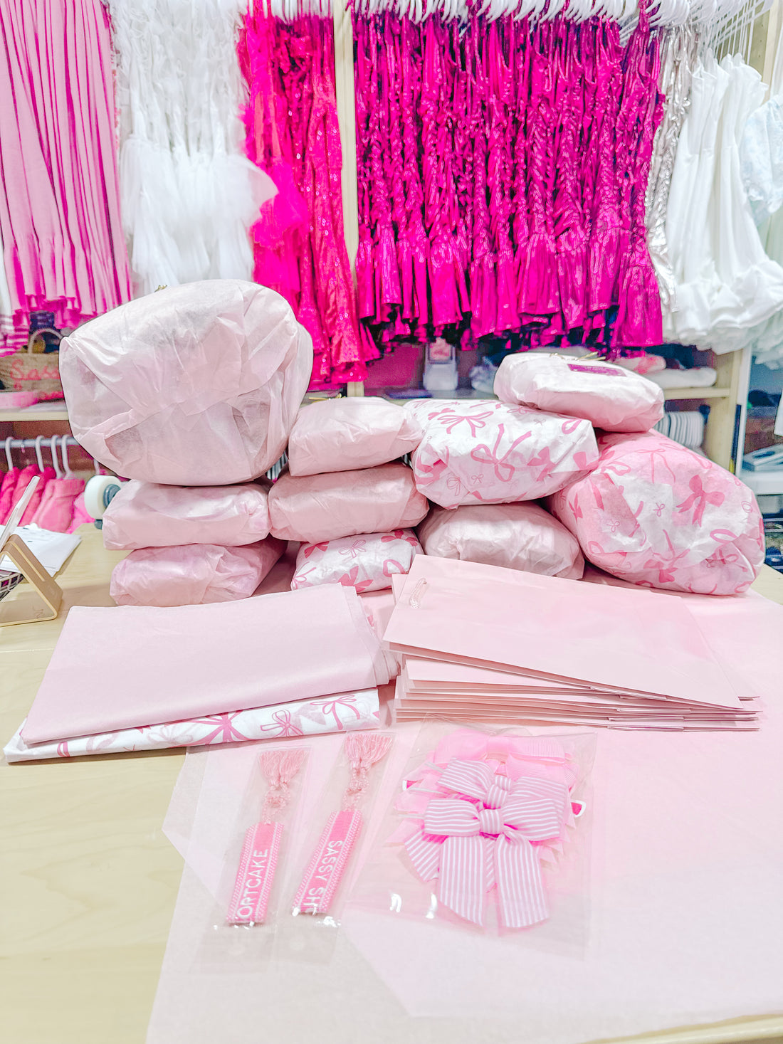 Packing Party at Sassy Shortcake