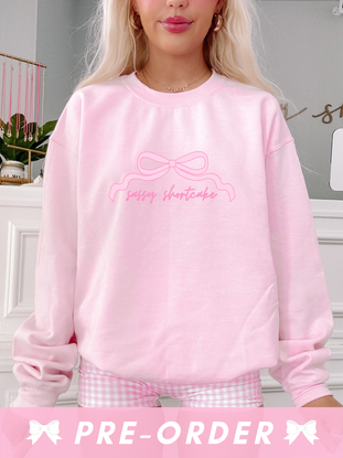 Sassy Bow Crewneck