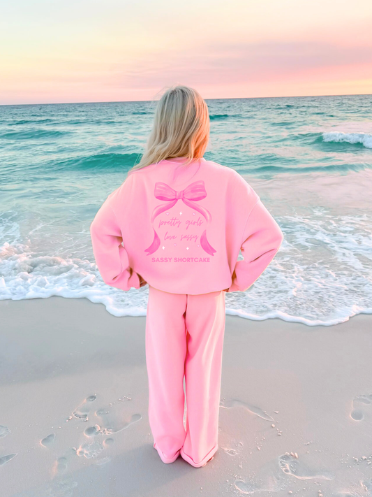 Pretty Girls Love Pink Crewneck