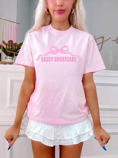 Pretty Girls Love Pink Tee from Sassy Shortcake - Sassy Merch Collection