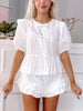 Ready to Bow Top | White