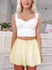 Rosebud Skirt | Yellow