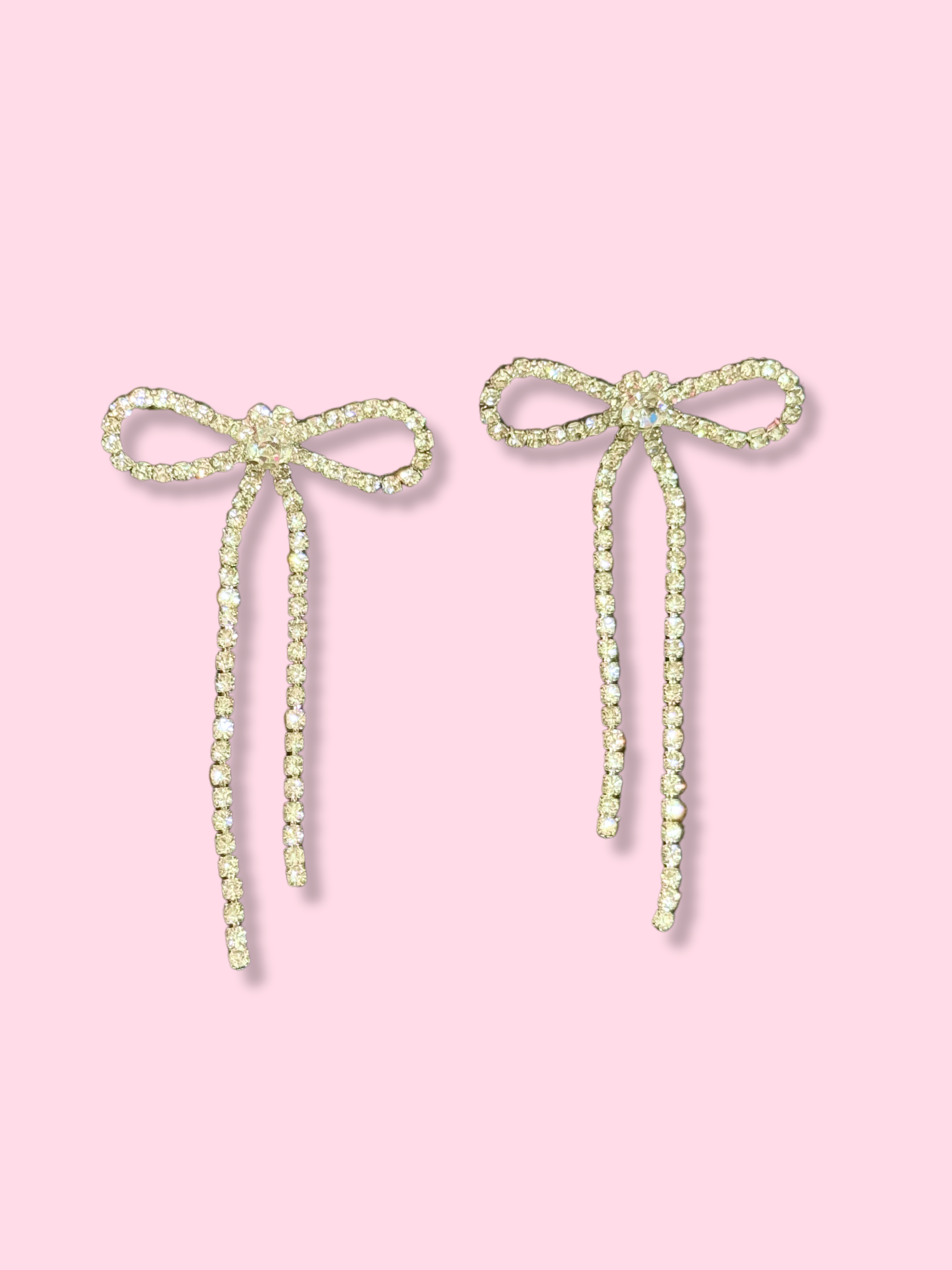 Shimmer Bow Earrings | Sassy Shortcake | sassyshortcake.com