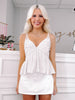 Strappy Sundays Top | White