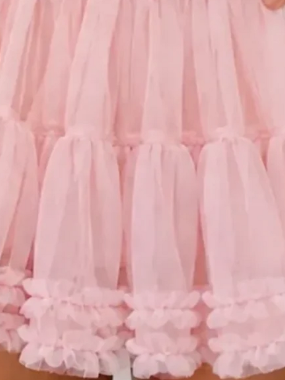 close up of sugar plum skirt from sassy shortcake
