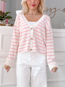 Sugar Stripe Cardigan