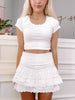 Sun Ruffle Skirt