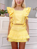 Sun Ruffle Yellow Set