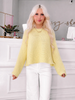 Almond Knit Sweater | Sunshine Yellow