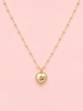 Sweet Bloom Bow Necklace | Pink