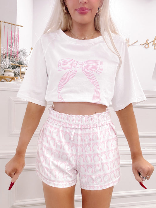 Sweet Bow Lounge Set Pajamas from Sassy Shortcake 