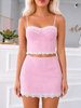 Sweet on Gingham Set | Pink