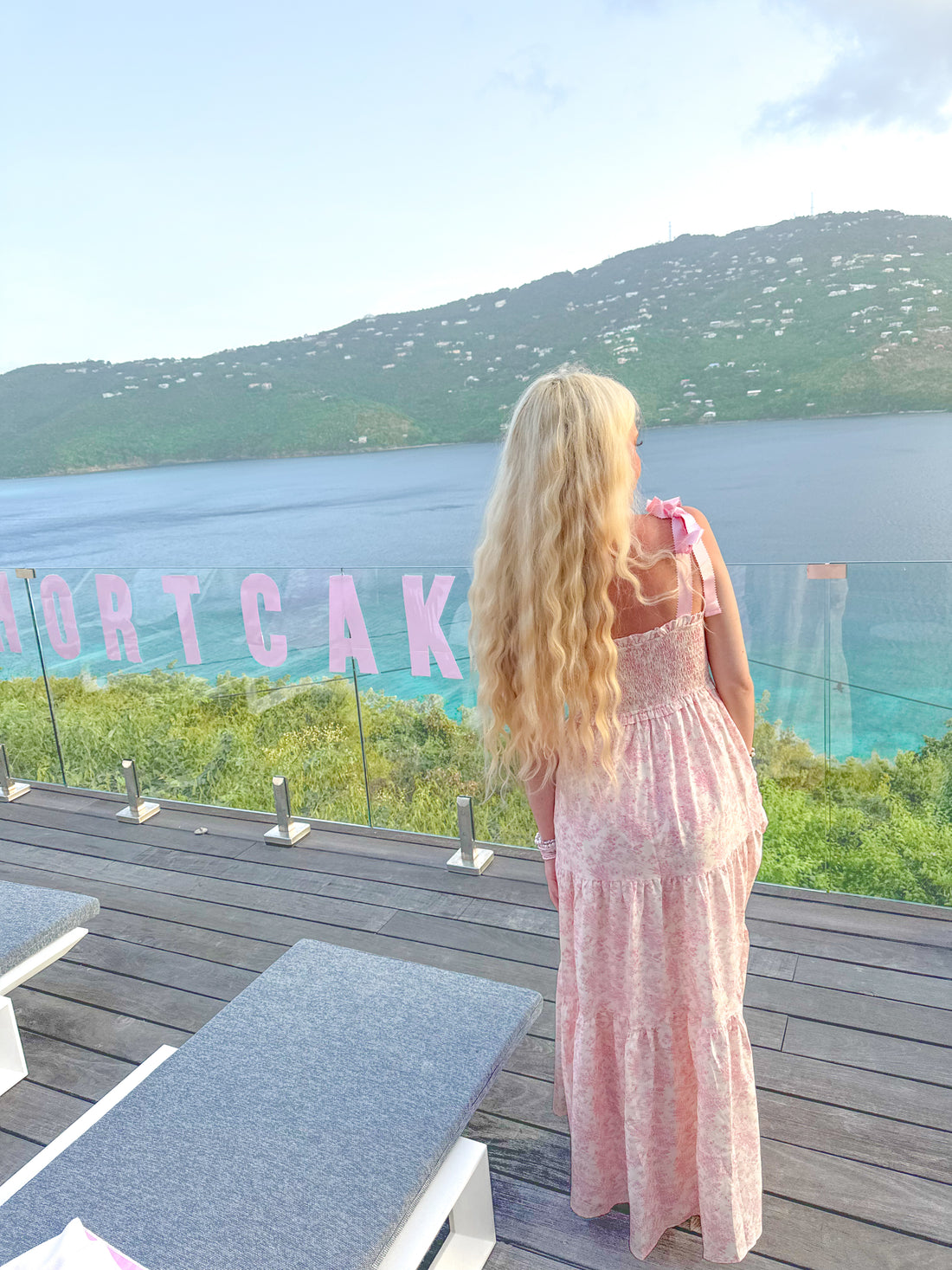 Sweet Pea Pink Maxi Dress