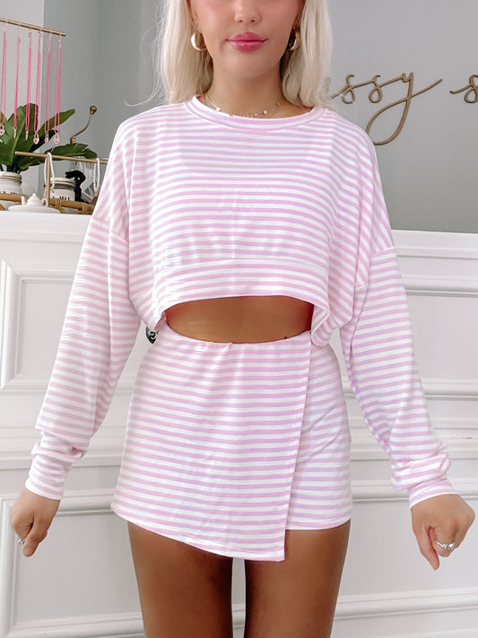 Sweet Stripe Set | sassyshortcake.com | Sassy Shortcake