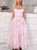 Time After Toile Pink Dress