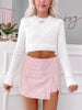 Tweed Temptation Skirt | Pink