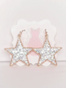Chasing Stars Earrings | White