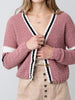 Plum Pink Cold Hearted Cropped Fuzzy Sweater | sassyshortcake.com | Sassy Shortcake Boutique