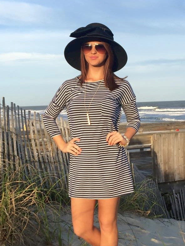 Striped T Shirt Dress | Sassyshortcake.com