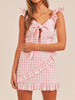 Sunkissed Pink Gingham Dress  | sassyshortcake.com | Sassy Shortcake